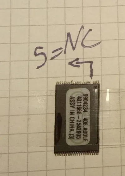 nand missing pin