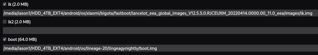 mtk gui partitions stock + custom view