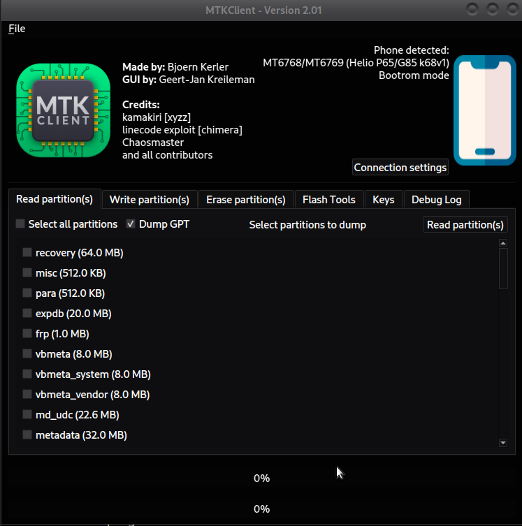 mtk gui view