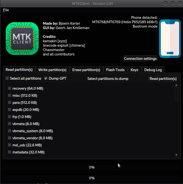 mtk gui view